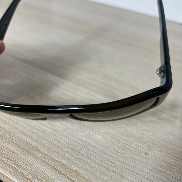 RARE! Prada SPR02E 0AO-4M1 Dark Green Rectangle Sunglasses Gradient 54-17-130 main image 16